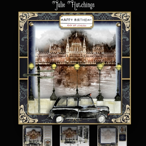A London View Card Kit 8x8