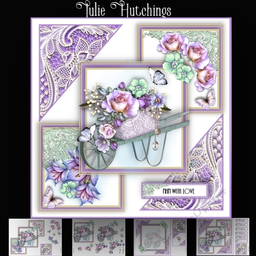 The Rose and Lace Barrow Card Kit