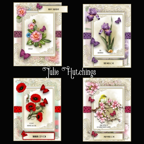 A5 flora and lace (without Tassles) Bumper Kit