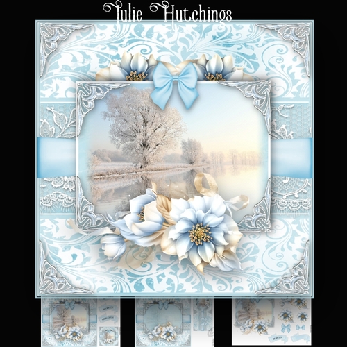 A Frosy Scene Card Kit