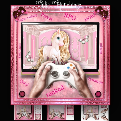 Girl Gamer Card Kit