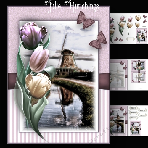 The Tulip Field Card Kit