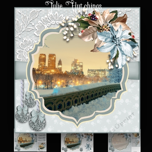 Christmas in Manhattan Card Kit