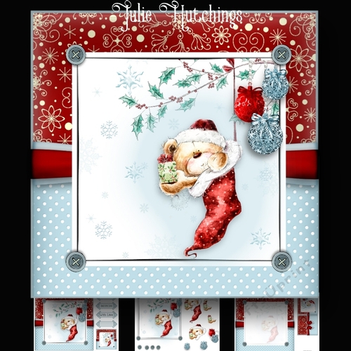 The Christmas Stocking Suprise Card Kit