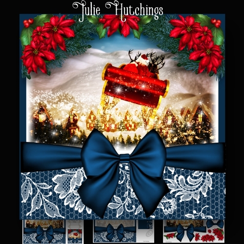 Dashing Through The Snow Card Kit