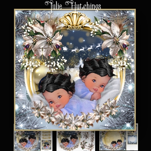 The Christmas Twins Card Kit