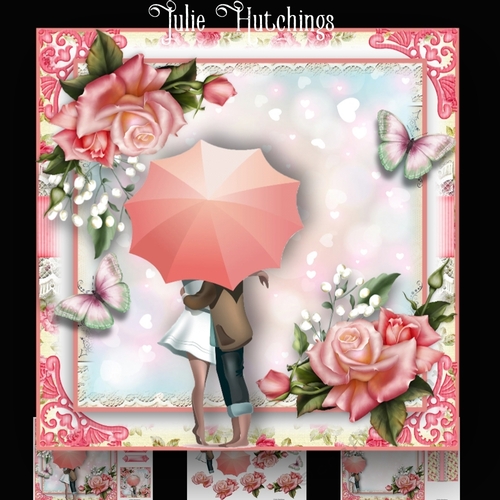 Under My Unbrella Card Kit