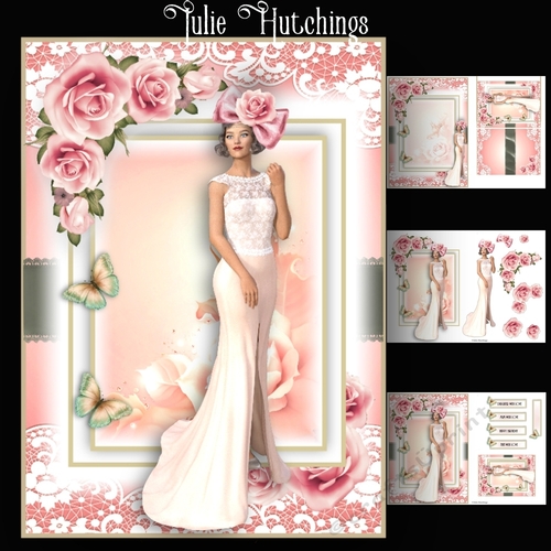 A5 Rose Beauty Card Kit