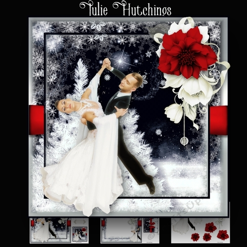 The Christmas Waltz Card Kit