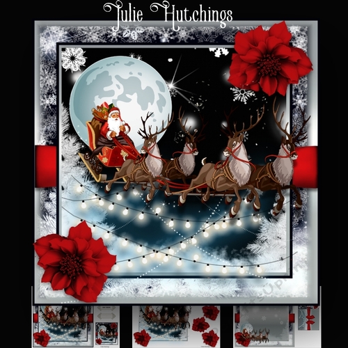 Dashing Through The Snow Card Kit