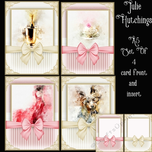 Set of 4 A5 Card Front Kit