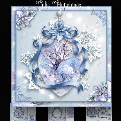The Christmas Bauble Card Kit