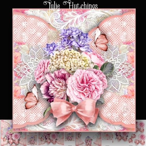 Watercolour Flora and Lace