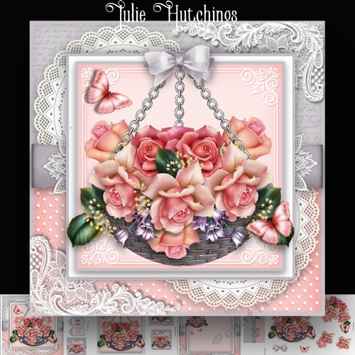 Rose Hanging Basket