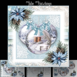 The Winter Bench Bauble Scene