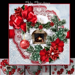 Winter Fireplace