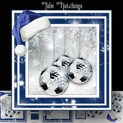 Football Christmas Baubles 