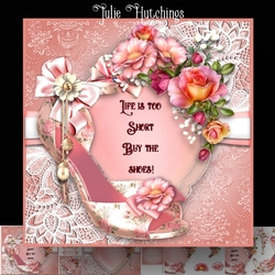 Pink Rose Shoe