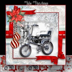 Christmas Memories Chopper Bike