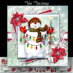 Decorating Snowman