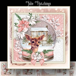 Cute Fawn Snow Globe