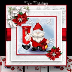 Santa Gnome Postie