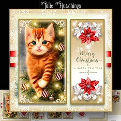 The Cats in the Christmas tree again!