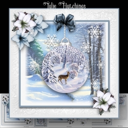 Deer Winter Bauble