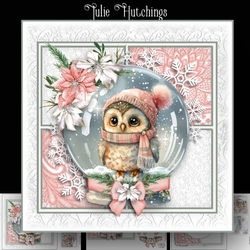 Cute Owl Snow globe