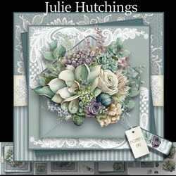Bouquet Blue Envelope