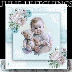 Cute Teddy and baby