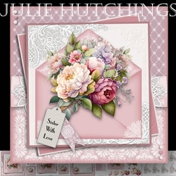 The Vintage Rose Envelope