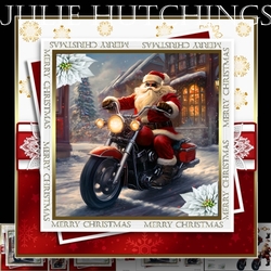Santa Biker
