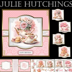 Teacups and flowers