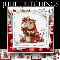Poinsettia Winter Mouse