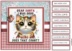 8x8 Dear Santa