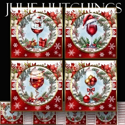 8x8 christmas cheers card fronts