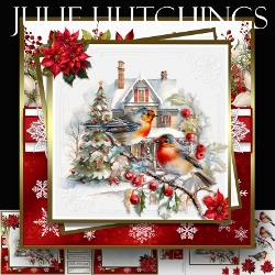 Home For Christmas Robins