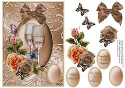Congratulations Anniversary Card Front