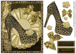 Wild Cat Style Shoes Card Front