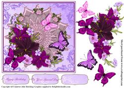 Fabulous Florals Card Topper