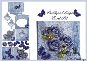 Scalloped Over the Edge Card Set