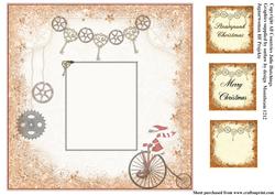 Steampunk Christmas Insert