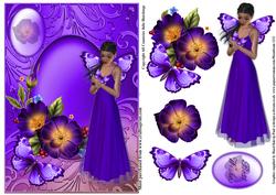 The Purple Fairy Garden