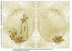 Insert to Golden Poinsettia Card Front