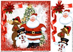 Ho! Ho! Ho! Card Topper