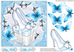 New Shoes Card Topper