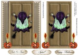 Splat! Halloween Card Topper