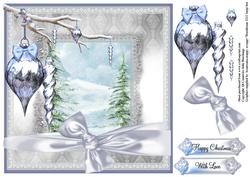 Winter Scene Card Topper