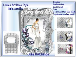 Art Deco Style Notelet Bumper Kit